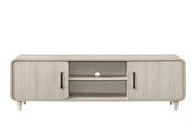 Crown Mark Nyomi White TV Stand
