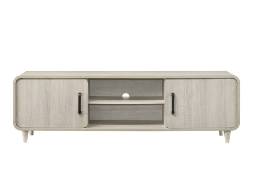 Crown Mark Nyomi White TV Stand