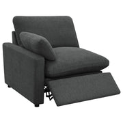 Coaster Furniture Collins Dark Grey Modular Power Sofa