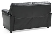 Glory Furniture Olney Black Faux Leather Love Seat