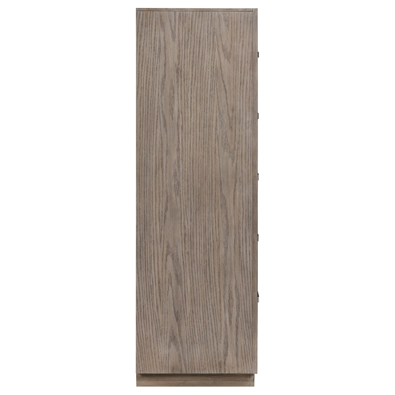 Coaster Furniture Kenora Barley Brown Beige 5 Drawer Chest