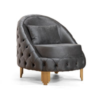 Galaxy Home Vanessa Taupe Chair