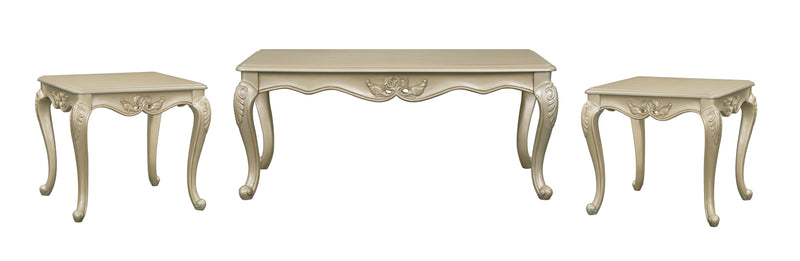 Acme Furniture Libertee Champagne Coffee Table