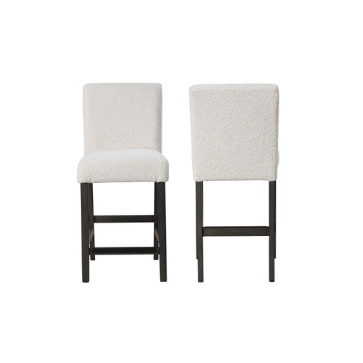 2 New Classic Furniture High Line White Counter Chairs