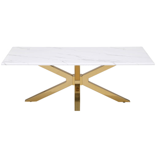 Coaster Furniture Visalia Gold Coffee Table
