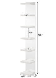 Crown Mark Luxo White Rack
