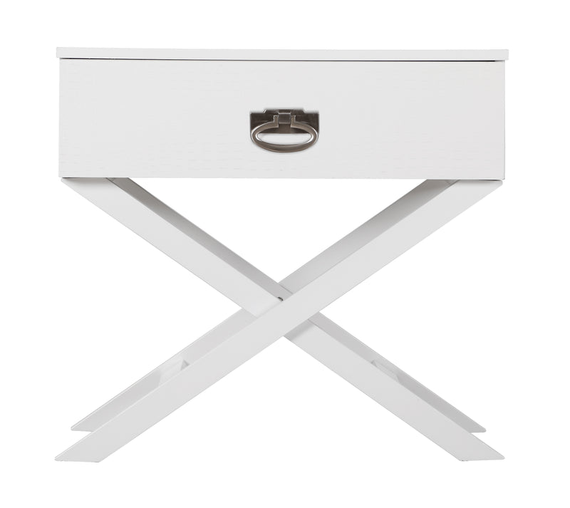 Glory Furniture Xavier Cappuccino 1 Drawer Nightstand