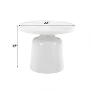 Acme Furniture Zaid White End Table