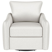 Coaster Furniture Madia Vanilla Ivory Swivel Glider Chair
