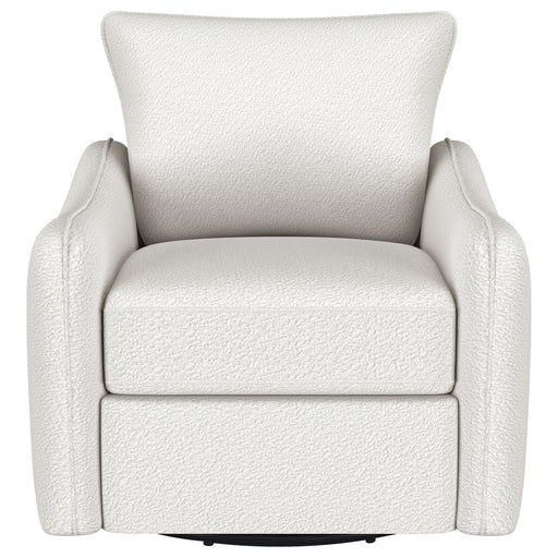 Coaster Furniture Madia Vanilla Ivory Swivel Glider Chair