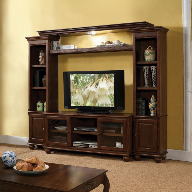 Acme Furniture Dita Walnut Entertainment Center with TV Stand