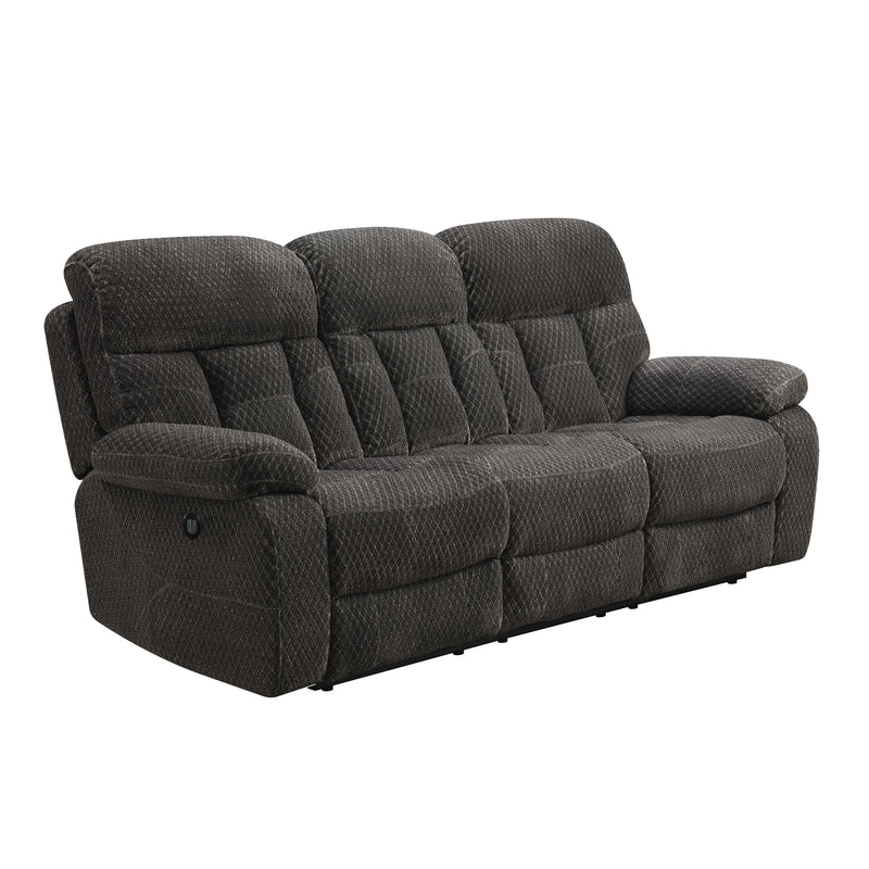 New Classic Furniture Bravo Charcoal Sofa with Power Footrest