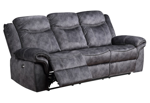 Global Furniture U2200 Granite Leather Power Reclining Sofa