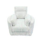 New Classic Furniture Embrace White Swivel Accent Chair