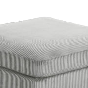 Galaxy Home Bentley Black Ottoman