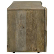 Coaster Furniture Keese Mango Brown 2 Door 70 Inch TV Stand