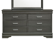 Galaxy Home Brooklyn Gray Wood Dresser
