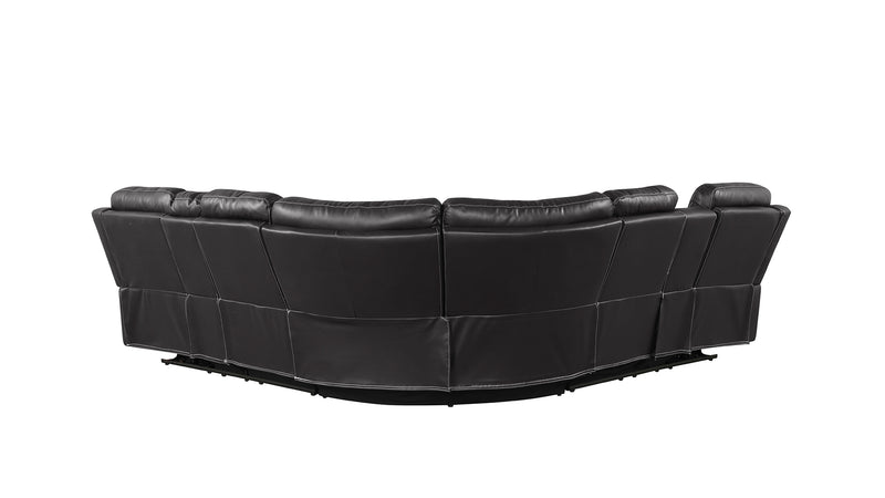 Galaxy Home Lacrosse Gray Reclining Sectional
