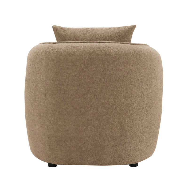 Acme Furniture Keith Brown Chair with Pillow