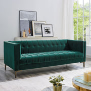 Steve Silver Isaac Emerald Green Sofa