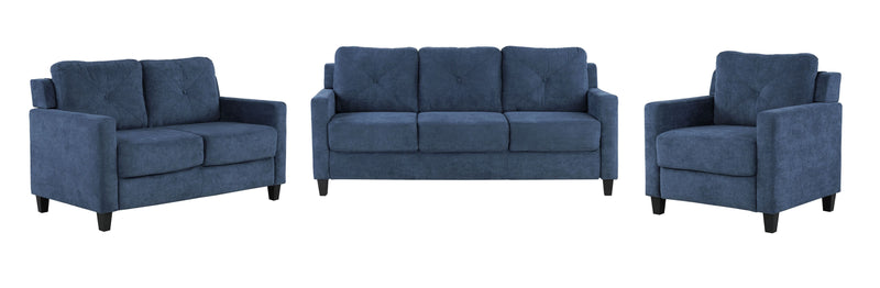 Acme Furniture Horatio Navy 3pc Living Room Set