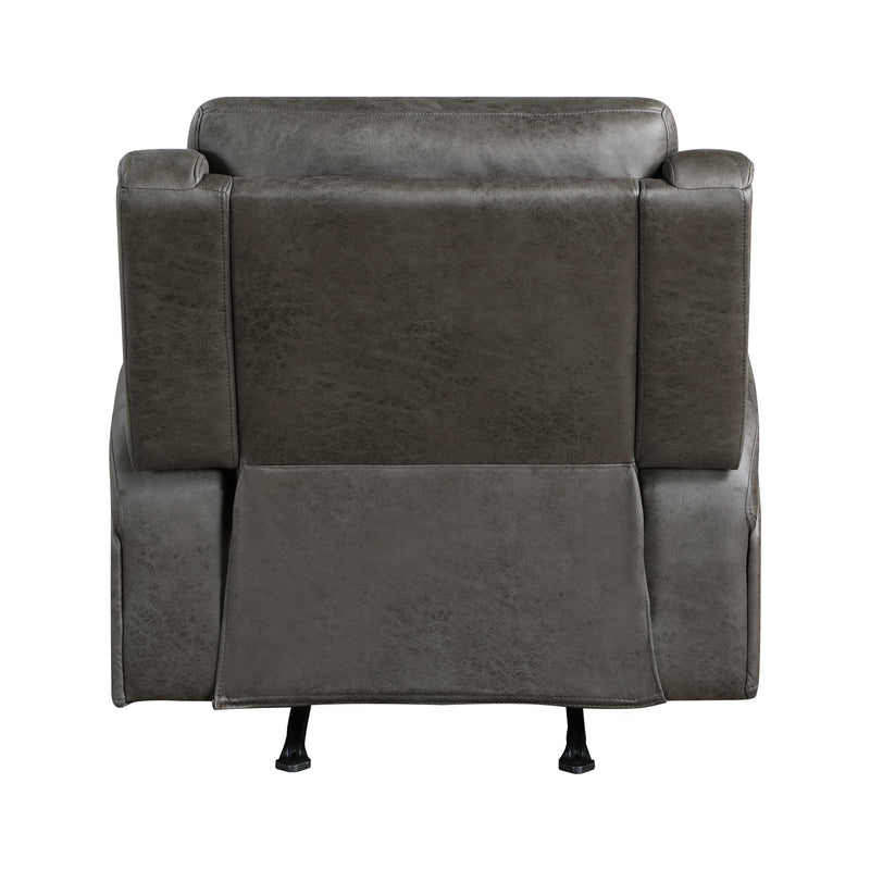 Home Elegance Pagosa Brown Rocker Reclining Chair