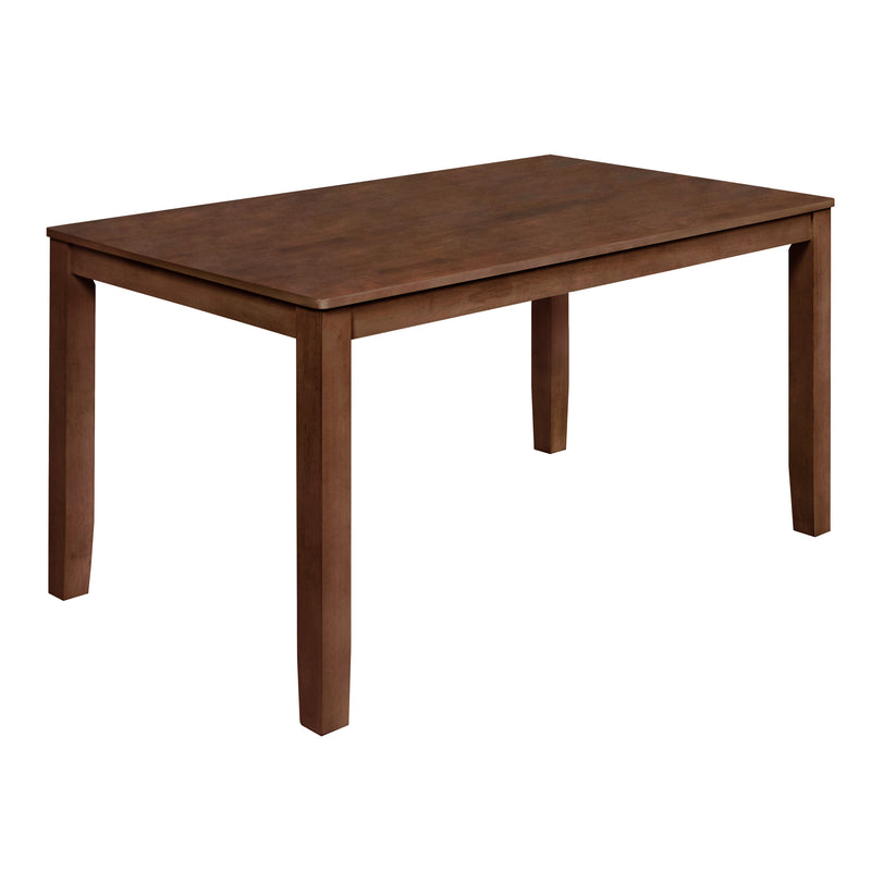New Classic Furniture Pascal Brown 59 Inch Rectangle Dining Table