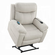Acme Furniture Chriki Light Gray Power Recliner
