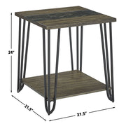 Steve Silver Harper Brown 3pc Coffee Table Set