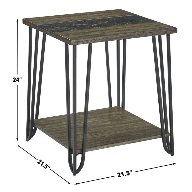 Steve Silver Harper Brown 3pc Coffee Table Set