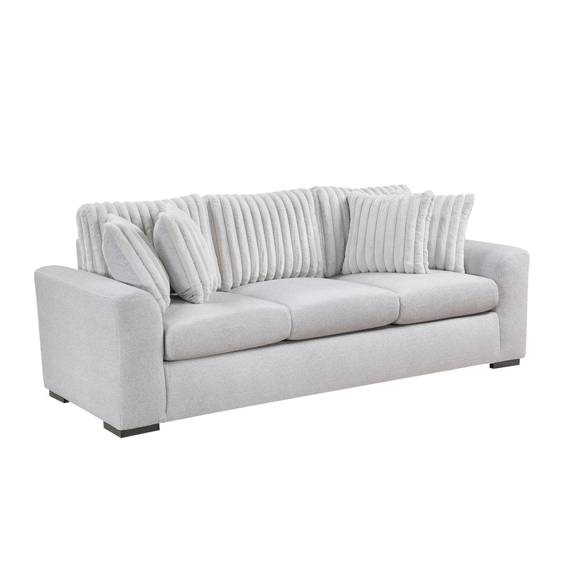 Home Elegance Athena Gray Sofa