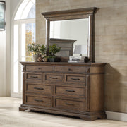 New Classic Furniture Mar Vista Walnut Dresser