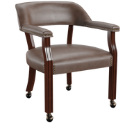 Steve Silver Tournament Cherry Black 5pc Game Dining Set