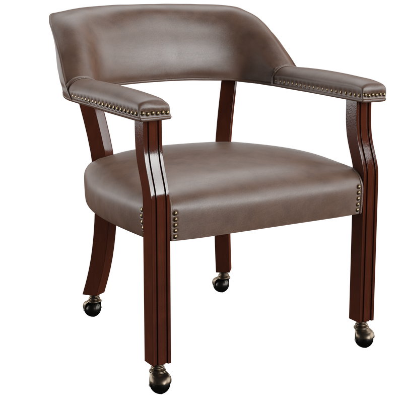 Steve Silver Tournament Cherry Black 5pc Game Dining Set