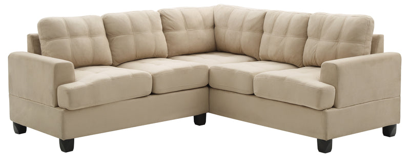 Glory Furniture Sandridge Vanilla Sectional