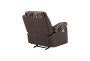 Global Furniture U6028 Brown Glider Recliner