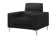 Global Furniture U6109 Black 3pc Living Room Set
