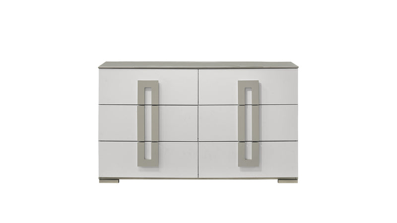 Galaxy Home Olivia White Dresser
