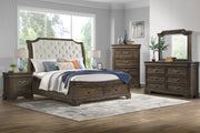 New Classic Furniture Lyndhurst Walnut Brown Dresser
