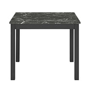 Crown Mark Lennon Black 5pc Counter Height Set