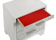 Galaxy Home Soul White Nightstand