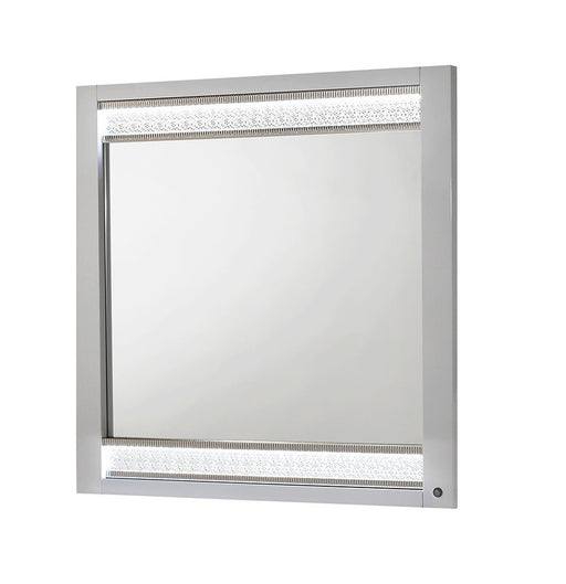 Galaxy Home Glam White Mirror