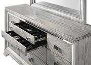 Crown Mark Vail Grey Dresser