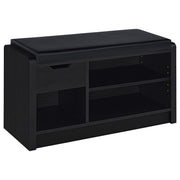 Coaster Furniture Arrington Black Storage Bench