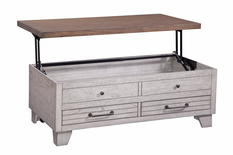 Steve Silver Bear Creek Caramel Sable 3pc Lift Top Coffee Table Set