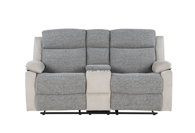 Global Furniture U6027 Grey 3pc Living Room Set