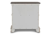 New Classic Furniture Anastasia Antique White Nightstand