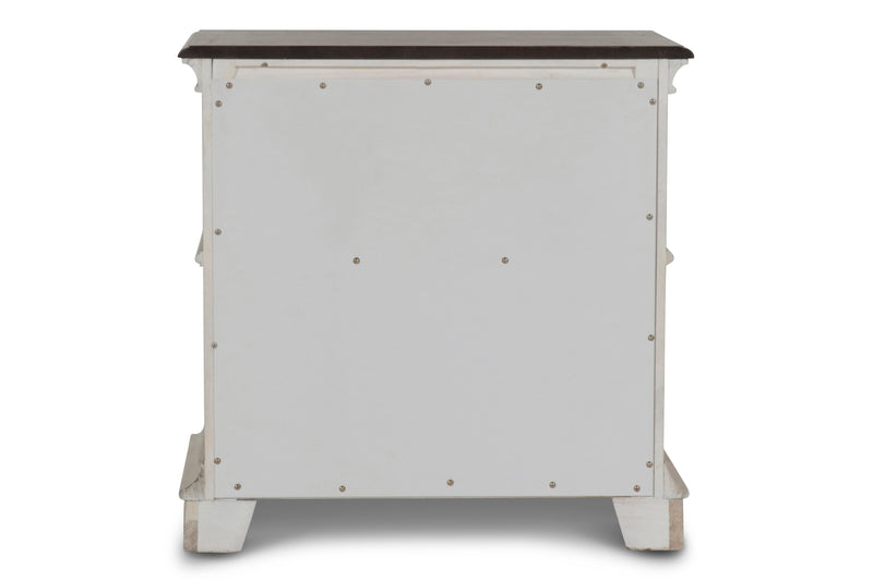 New Classic Furniture Anastasia Antique White Nightstand