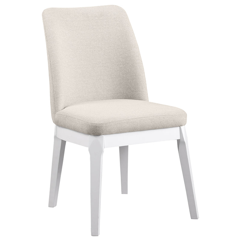2 Coaster Furniture Carissa Beige Dining Side Chairs