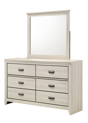 Crown Mark Carter White Mirror